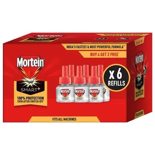 Mortein SmartPlus Mosquito Repellent Liquid Refill, 45 ml (Buy 4 Get 2 Free j