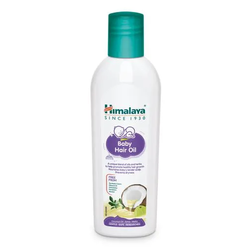 Himalaya Baby Hair Oil - With Coconut Oil, Amla & Methi, Paraben Free, 100 ml
