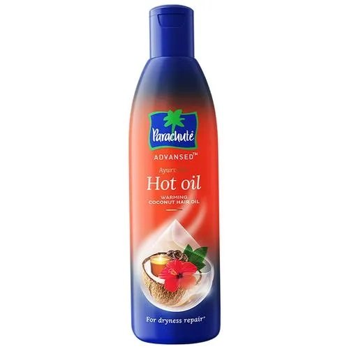 Parachute Advansed Deep Conditioning Hot Oil - For Winter Dryness, Nourishes Dry Hair, Ayurvedic Warming Oils, 300 ml Bottle j