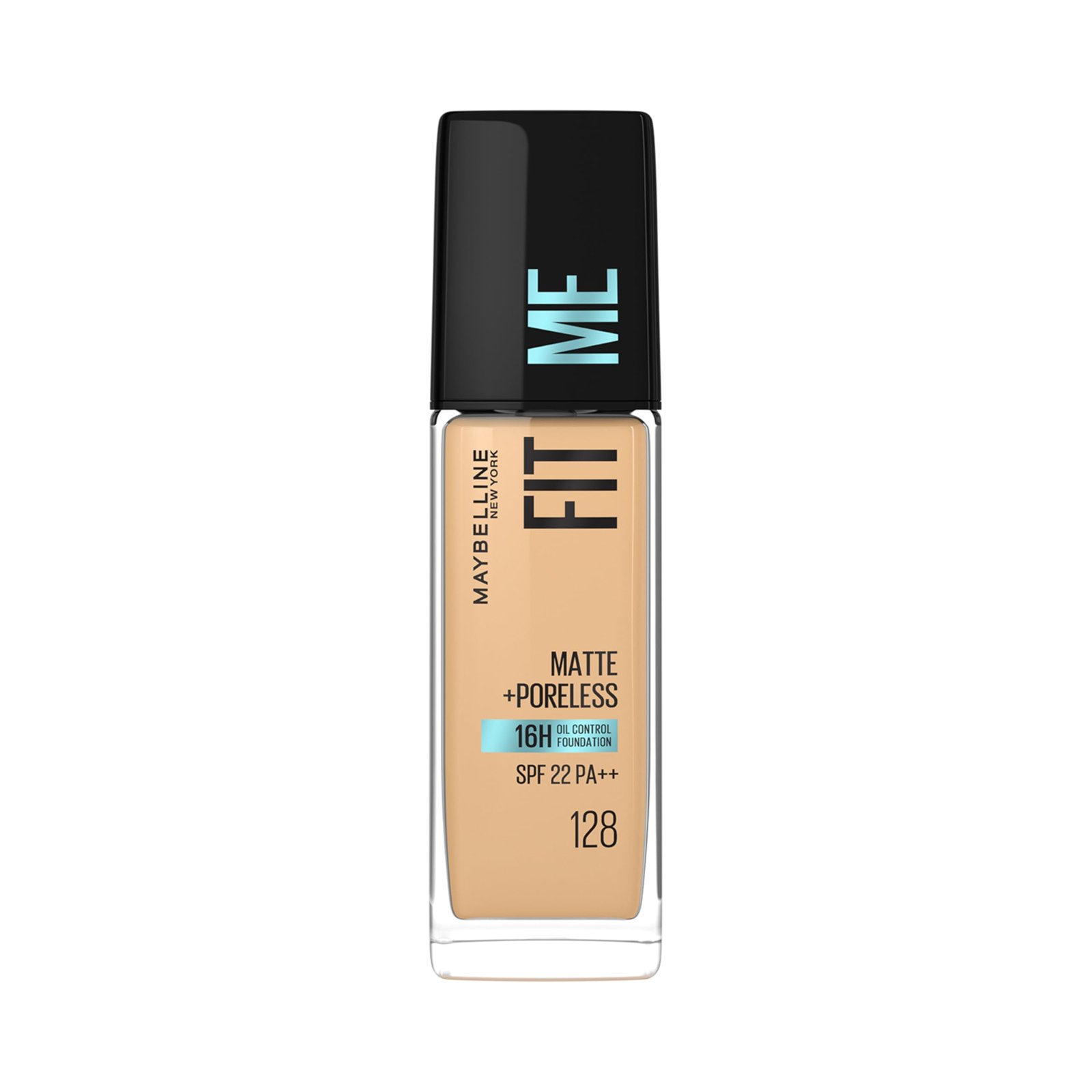 Maybelline New York Fit Me Matte + Poreless Liquid Foundation (Warm Nude 128)